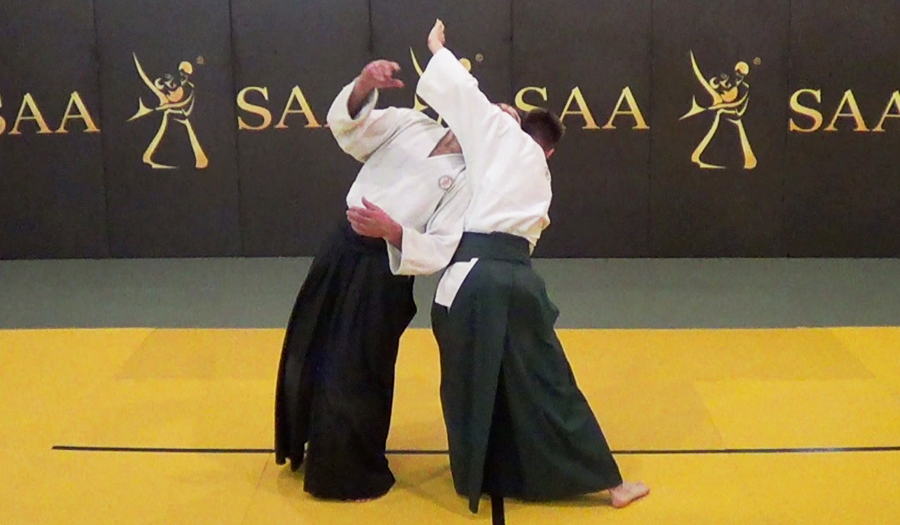 SAA Edward Suomin Aikido Irimi Omote Angle of Entrance